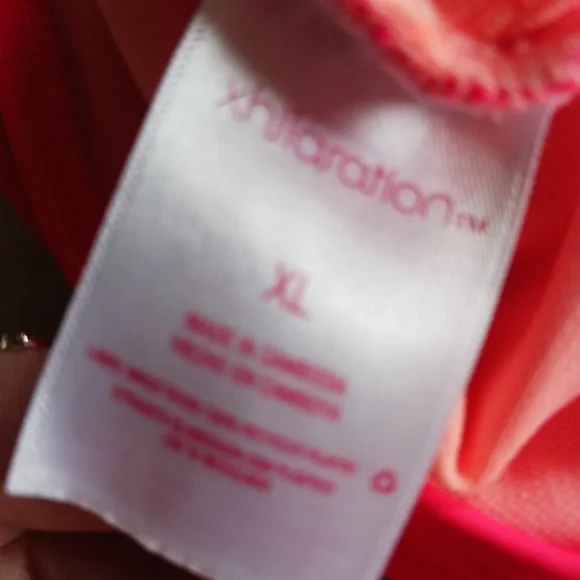 Firecracker / baywatch look alike Hig leg one-piece Red corals swimsuit size XL - Picture 7 of 10